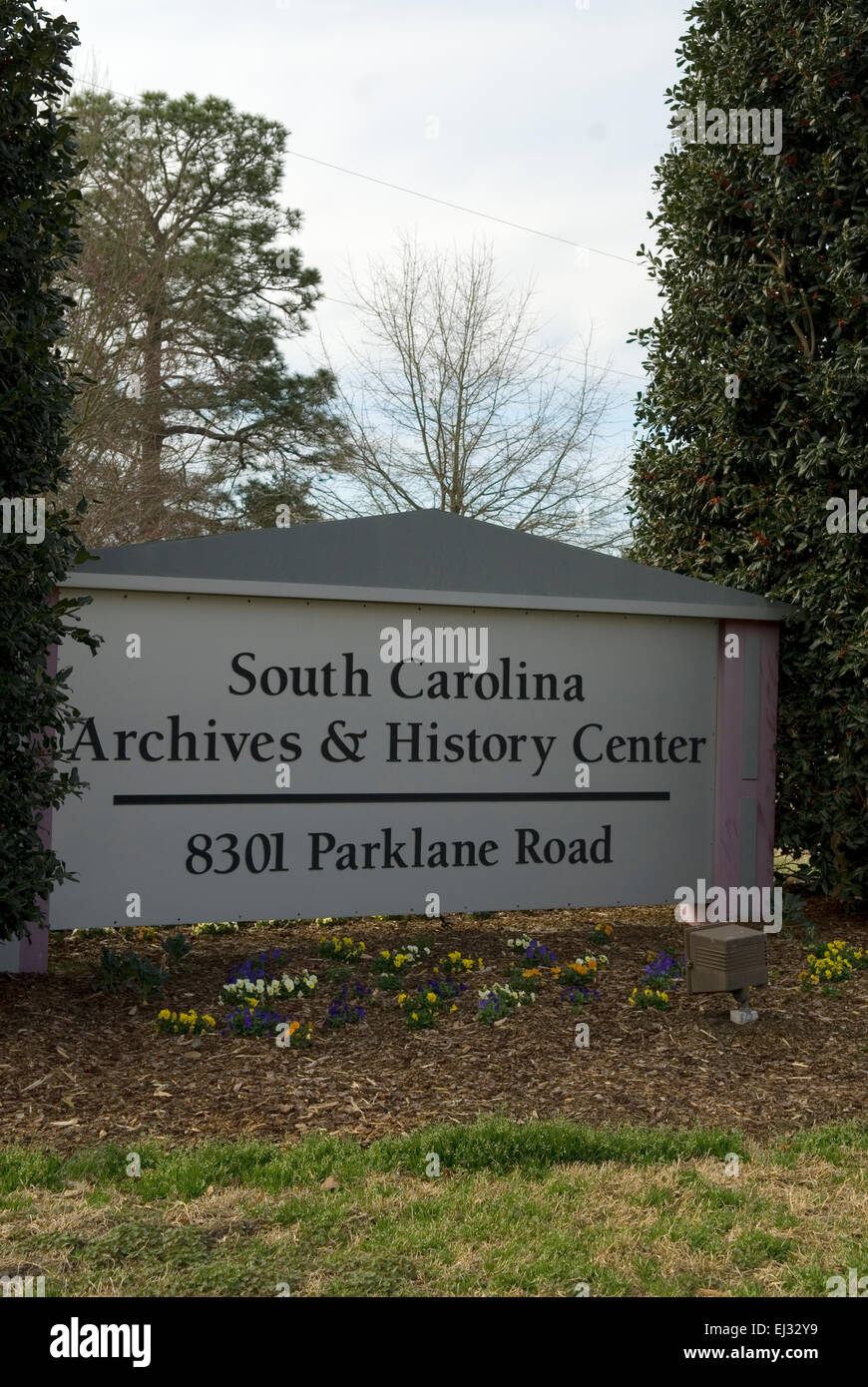 South Carolina Archivi History Center Columbia Foto Stock