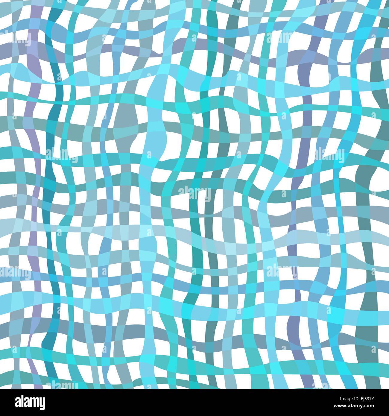 Abstract blu onda mesh texture. Sfondo vettoriale Foto Stock