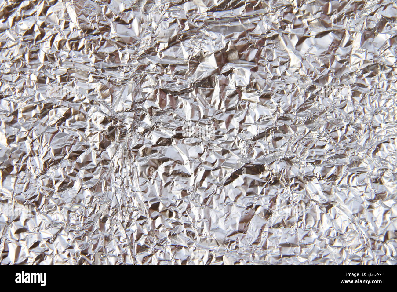 Lamina di alluminio arrotolato, sfondo color argento Foto stock - Alamy
