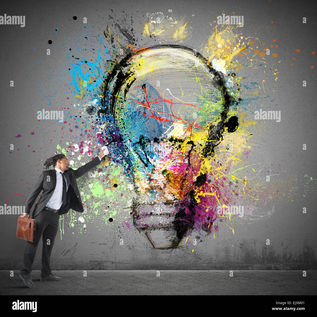 Fonte di ispirazione per le idee creative Foto Stock