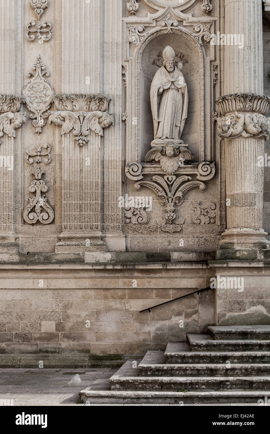 Cattedrale (Duomo), Lecce, Puglia, Italia Foto Stock
