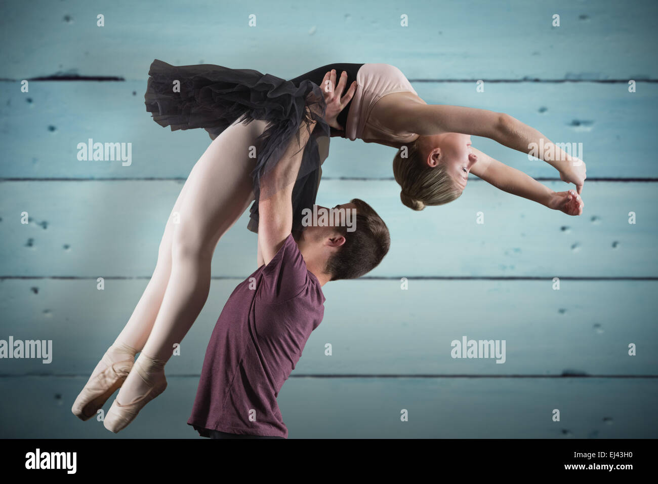 Immagine composita del partner di balletto dancing Foto Stock