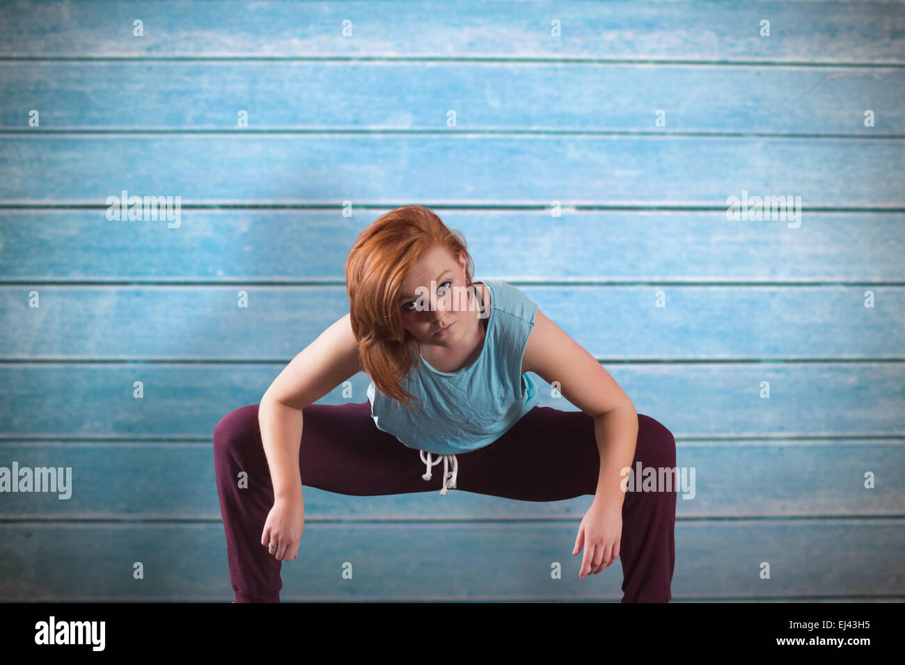 Immagine composita di piuttosto ballerino break Foto Stock