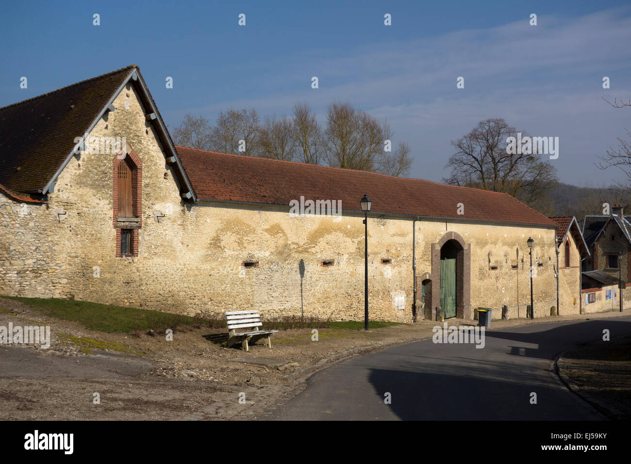 Berthenonville, Alta Normandia, Francia Foto Stock
