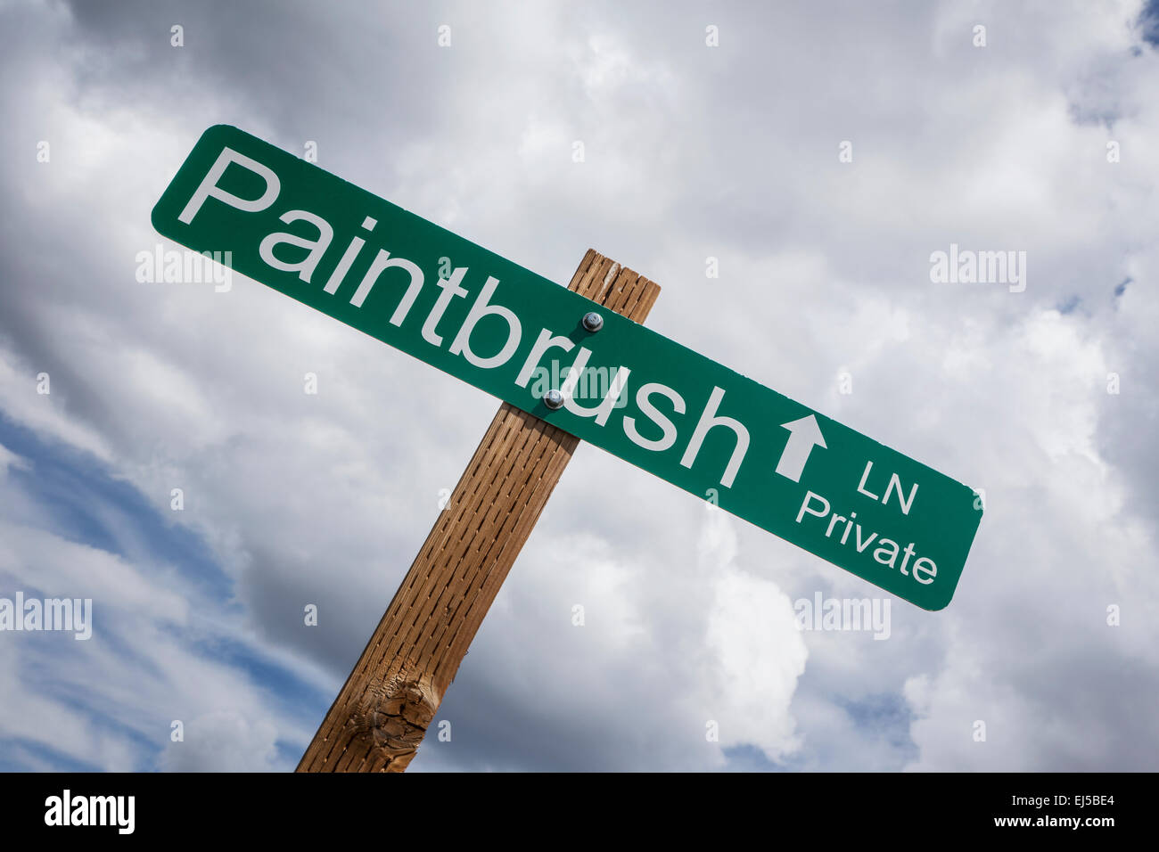 Pennello Lane, San Miguel County, Colorado, STATI UNITI D'AMERICA Foto Stock