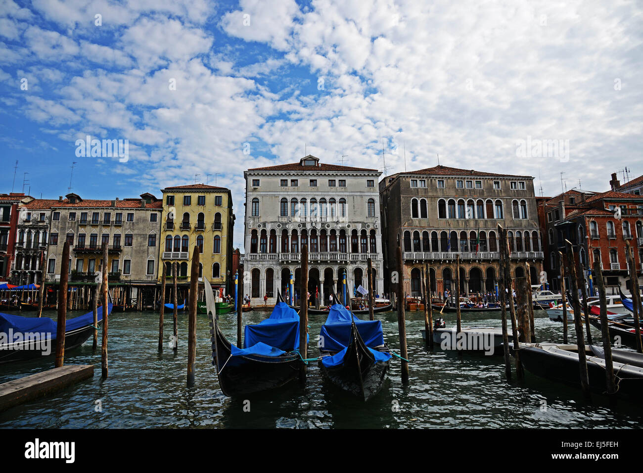 Viste generali delle sedi a Venezia dove si dice che attore di Hollywood George Clooney e la fidanzata, Amal Alamuddin sono sposato entro questo mese con: Ca' Farsetti dove: Venezia, Italia Quando: 15 Set 2014 Foto Stock