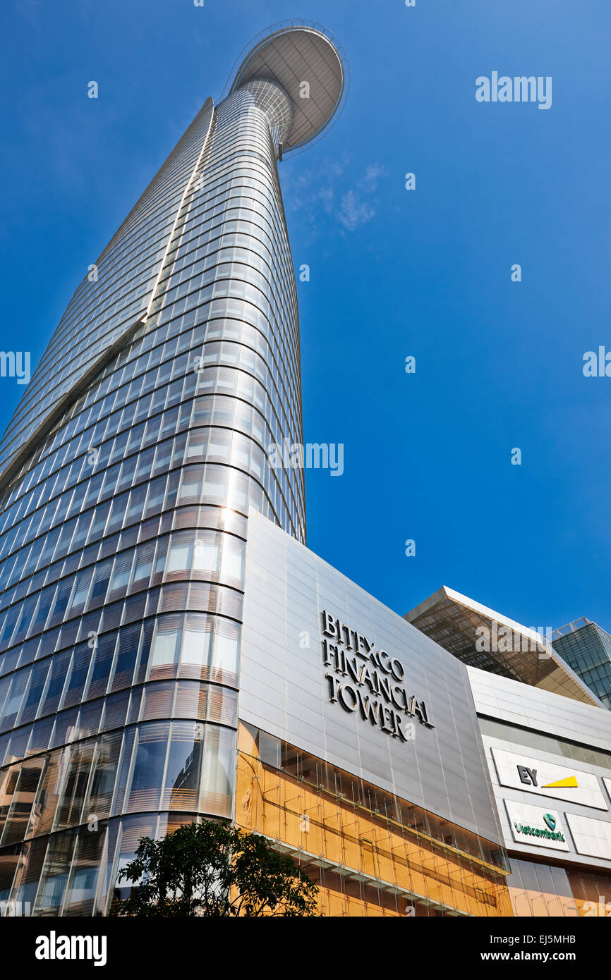 Bitexco torre finanziaria. La città di Ho Chi Minh, Vietnam. Foto Stock