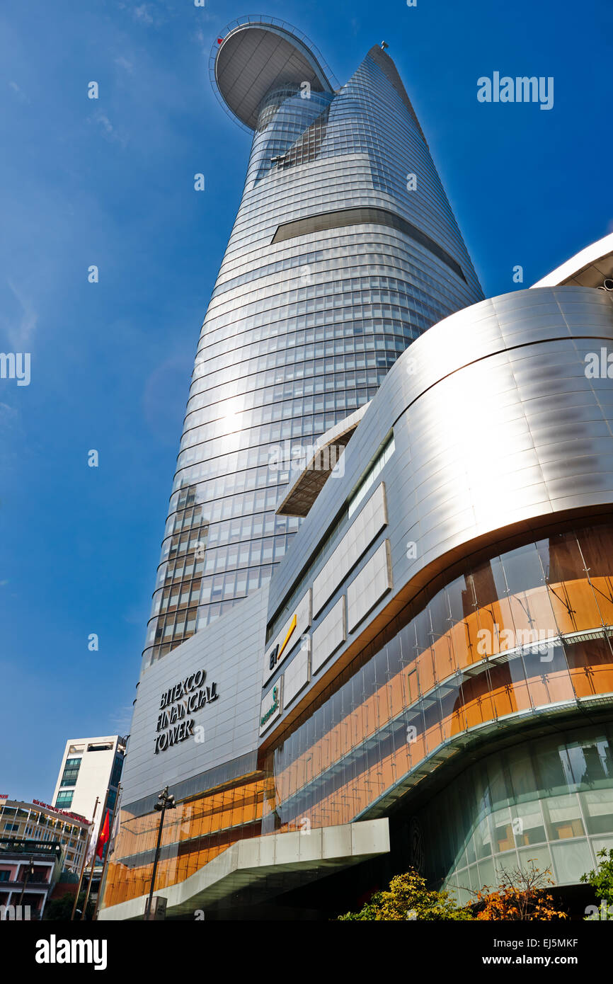 Bitexco torre finanziaria. La città di Ho Chi Minh, Vietnam. Foto Stock