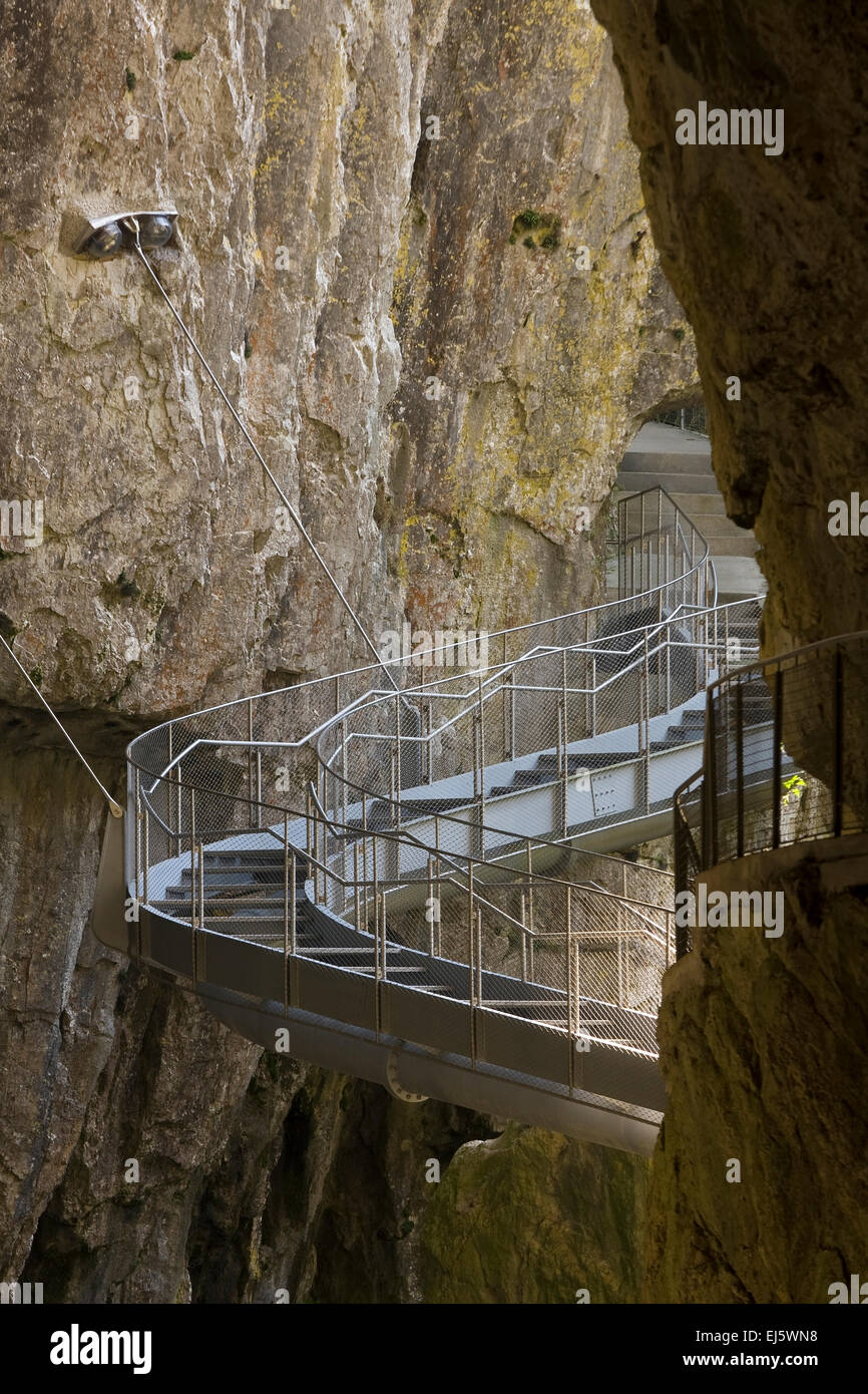 Grotta,Parco Nazionale di Skocjanske, Istria, Slovenia, Europa Foto Stock