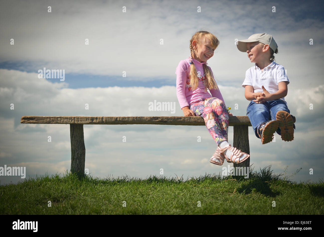 Storie d'amore Foto Stock