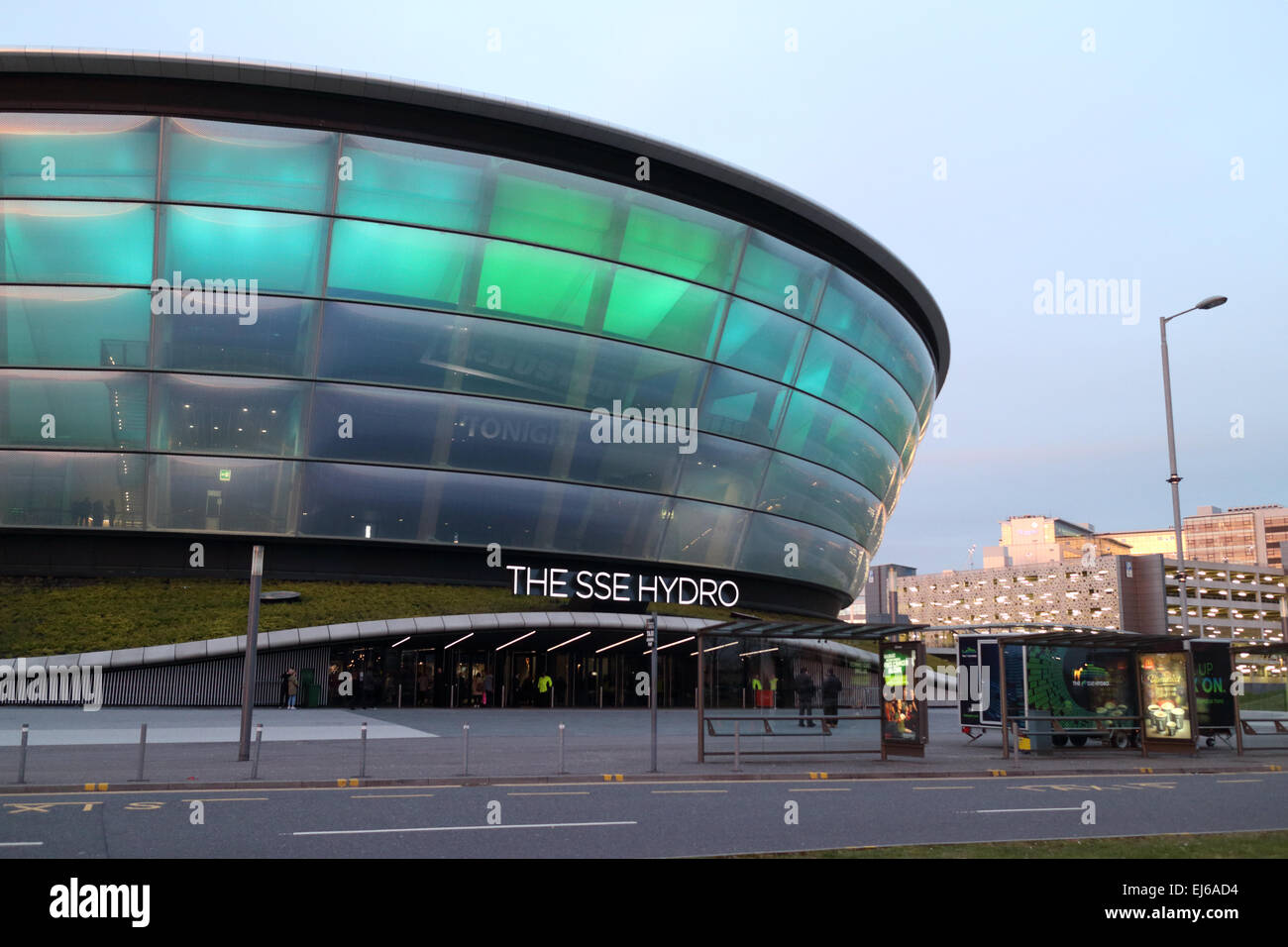 SSE idro arena secc Glasgow Scotland Regno Unito Foto Stock