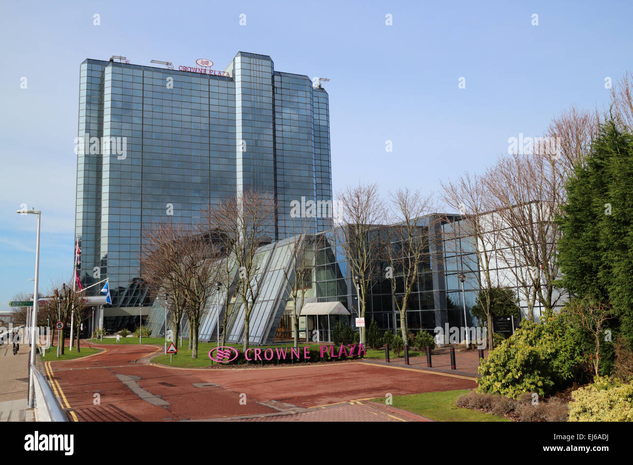 Crowne Plaza hotel Glasgow Scotland Regno Unito Foto Stock