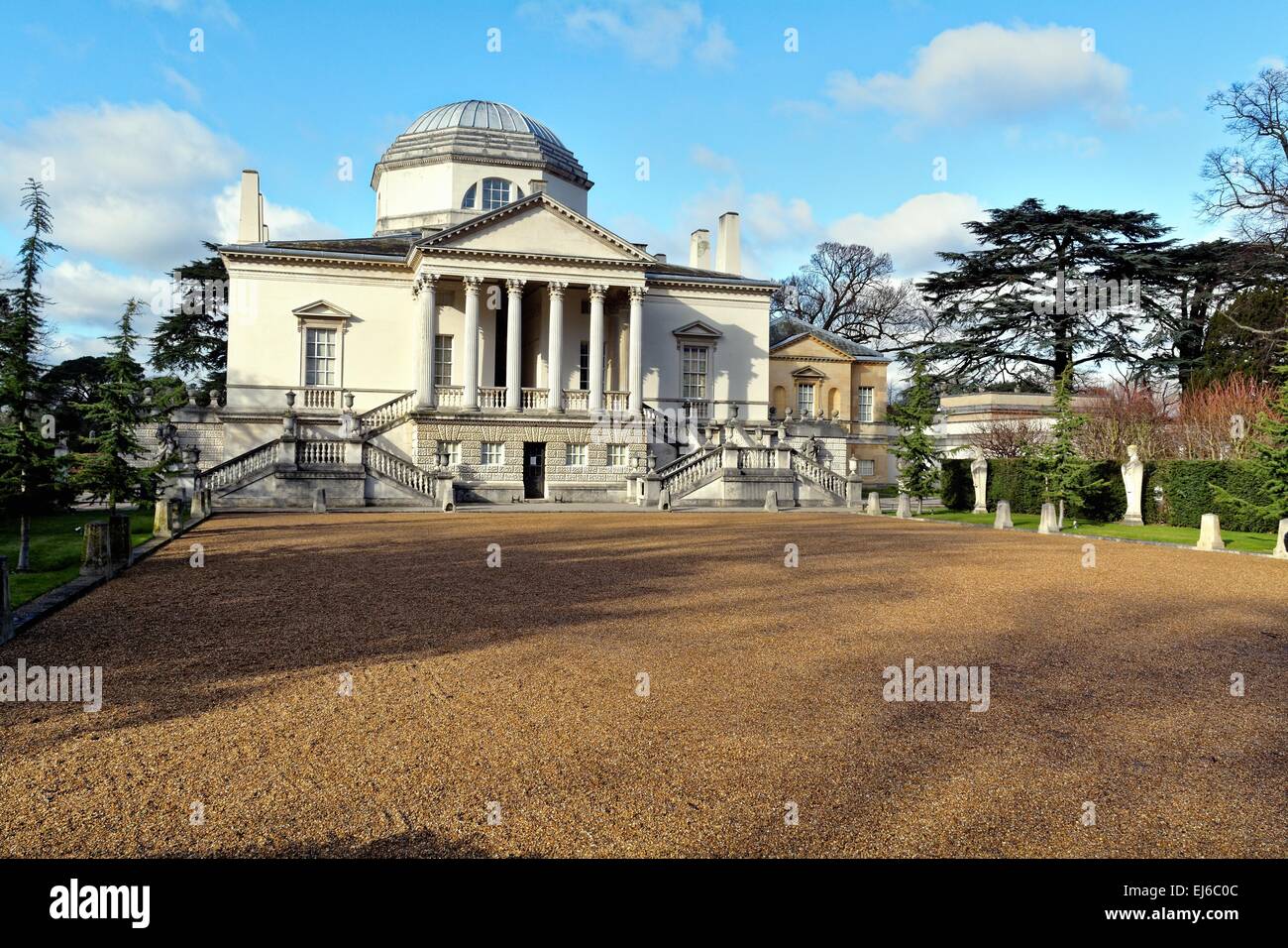 Esterno del Chiswick House west London Inghilterra England Regno Unito Foto Stock