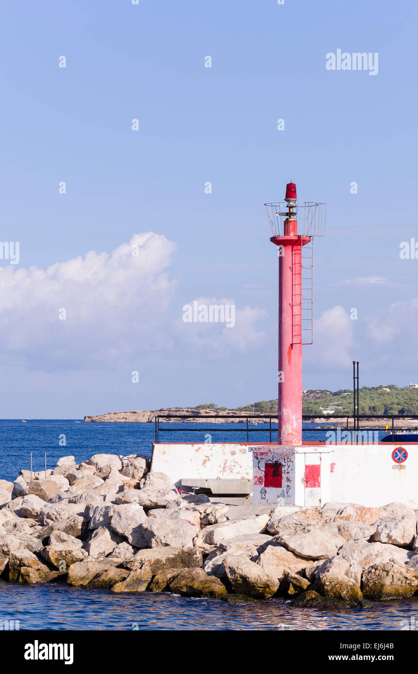 Sant Antoni de Portmany o San Antonio, Ibiza, Isole Baleari, Spagna Foto Stock