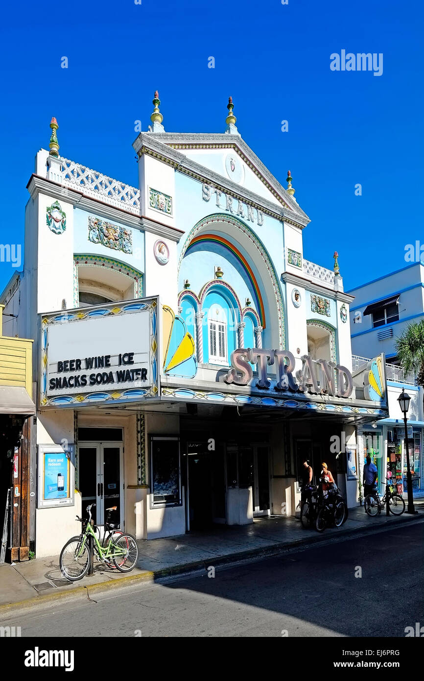 Il centro di Key West Florida FL destinazione per Western Caraibi Crusie da Tampa Foto Stock