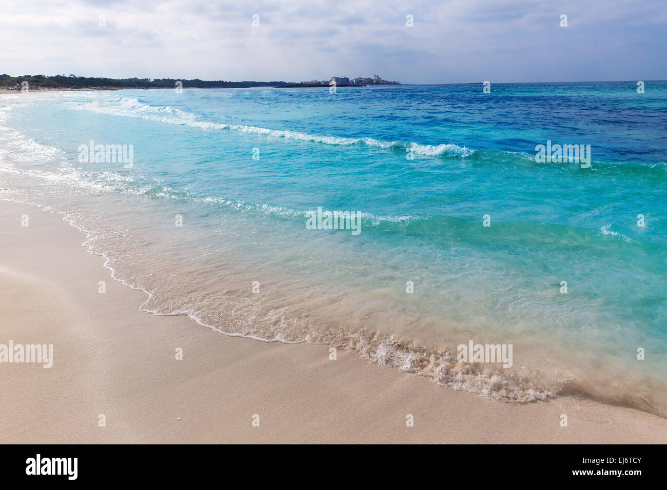 Maiorca Es Trenc Ses Arenes Spiaggia Di Campos Isole Baleari