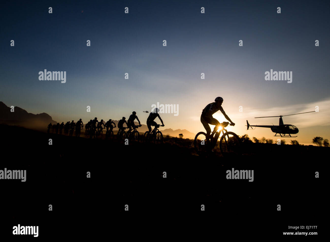 ABSA Cape Epic gara Foto Stock