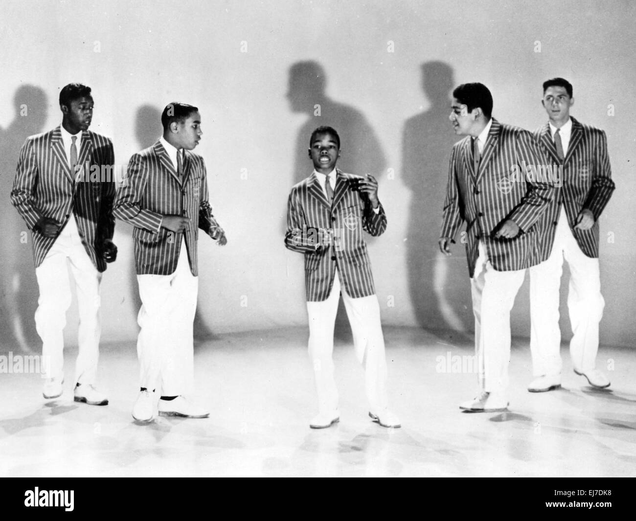 FRANKIE LYMON E GLI ADOLESCENTI noi non-wop gruppo circa 1965 Foto Stock