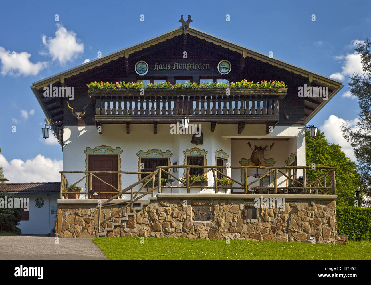 Casa Almfrieden, Witten, Germania Foto Stock