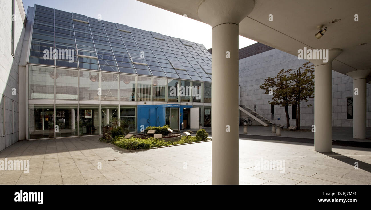 Gustav Luebcke Museum, Hamm, Germania Foto Stock