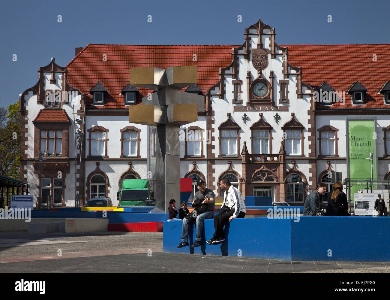 Museo di arte Alte Post, Muelheim, Germania Foto Stock