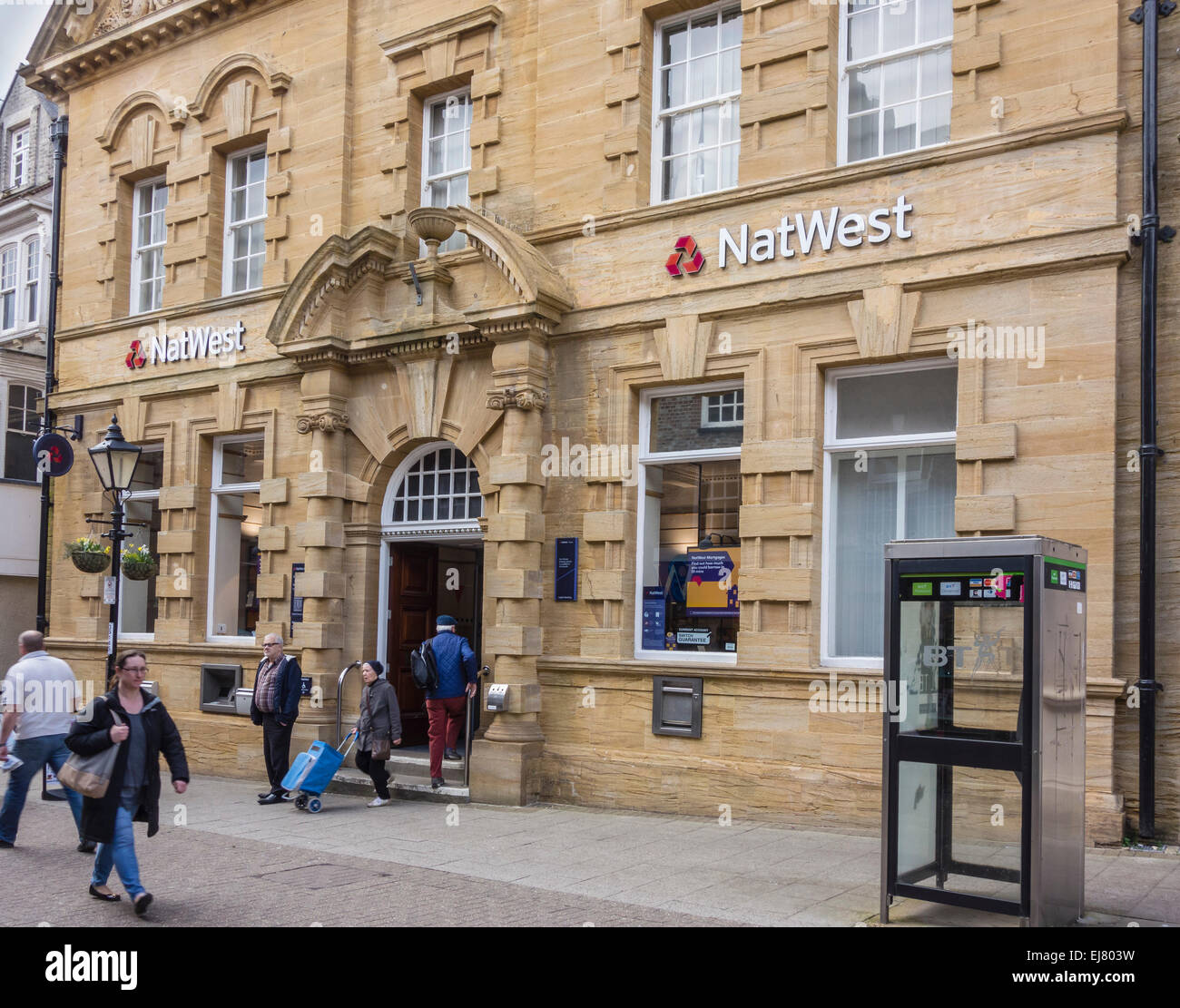 NatWest Bank Building in Dorchester Dorset, England, Regno Unito Foto Stock