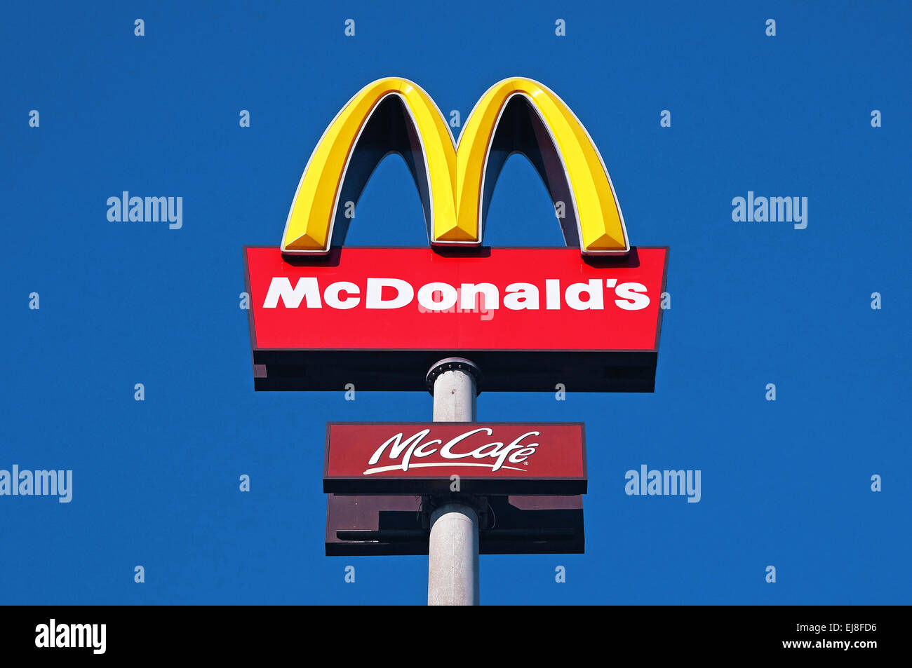 McDonald ' s Logo Foto Stock