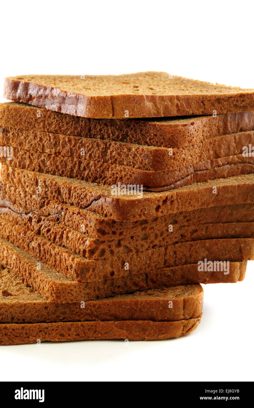Pane di segale per tostare. Foto Stock
