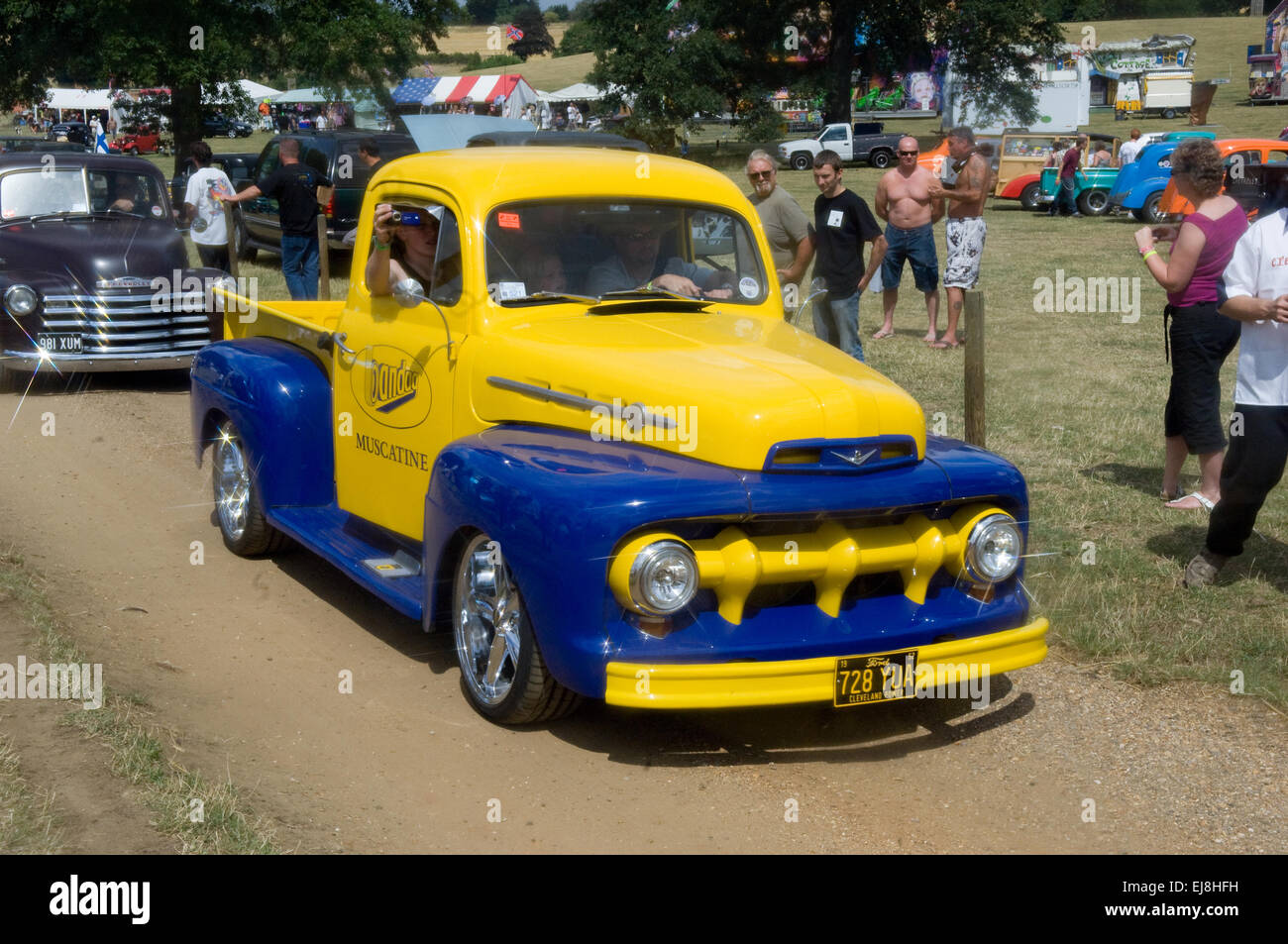 1952 Ford Pick-up hot rod Foto Stock