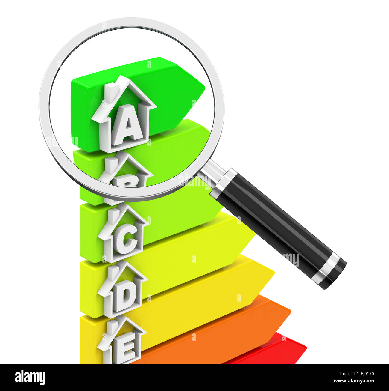 Efficienza energetica Foto Stock