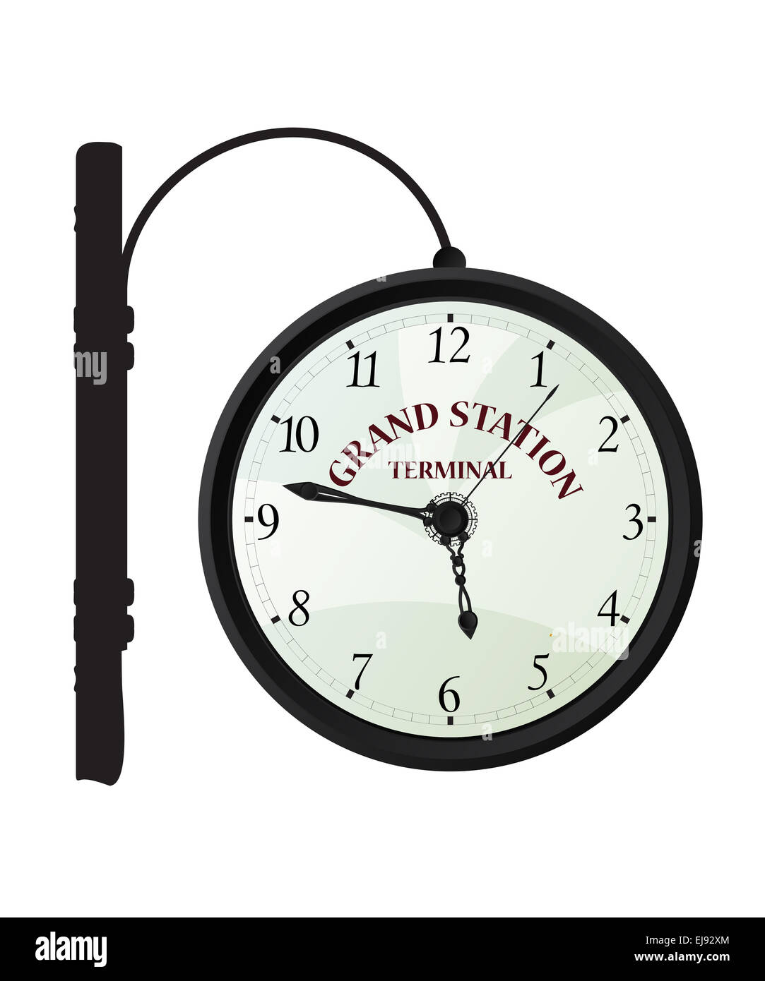 Quadrante dell'orologio della stazione ferroviaria Immagini senza sfondo e  Foto Stock ritagliate - Alamy