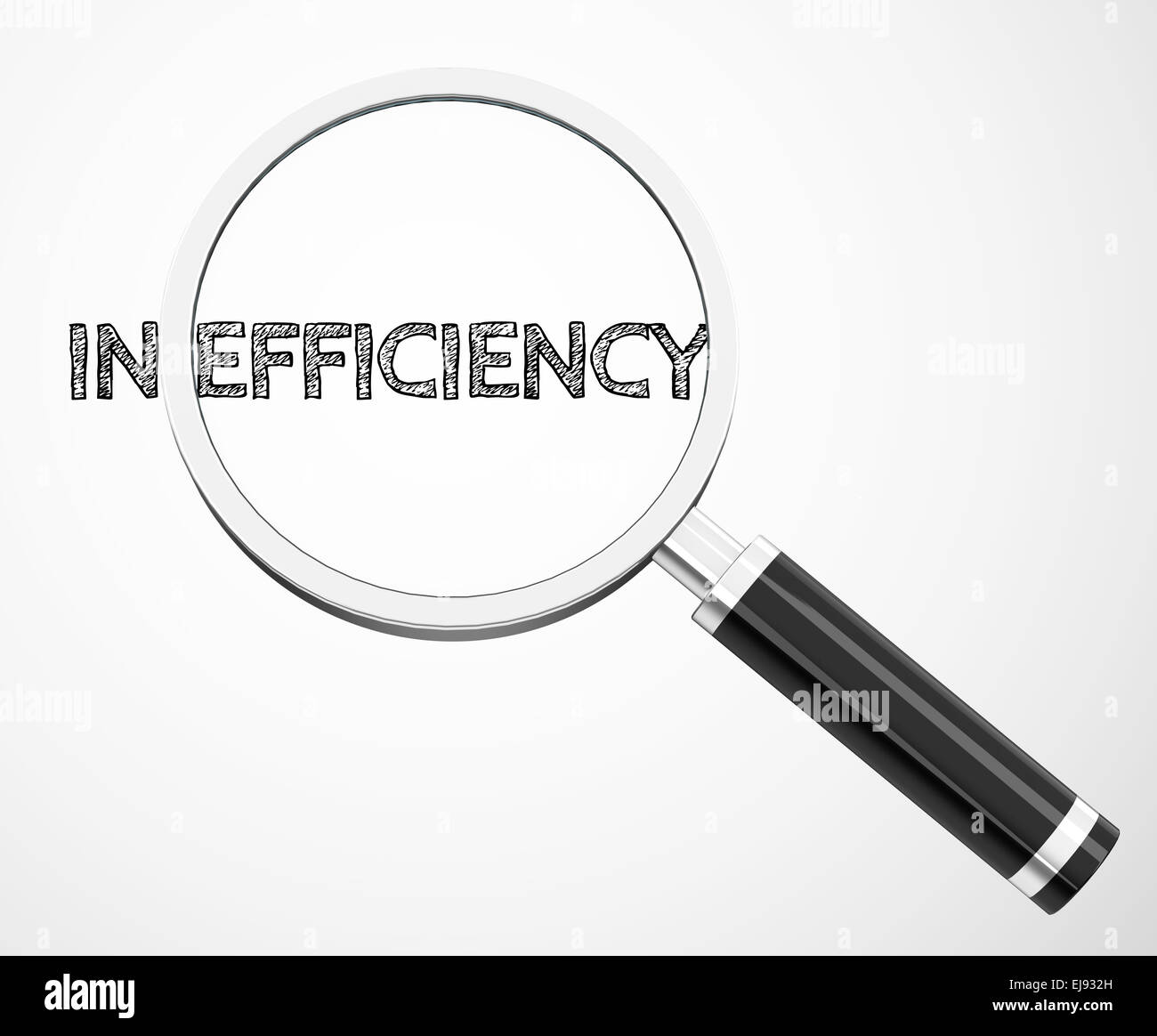 in efficienza Foto Stock