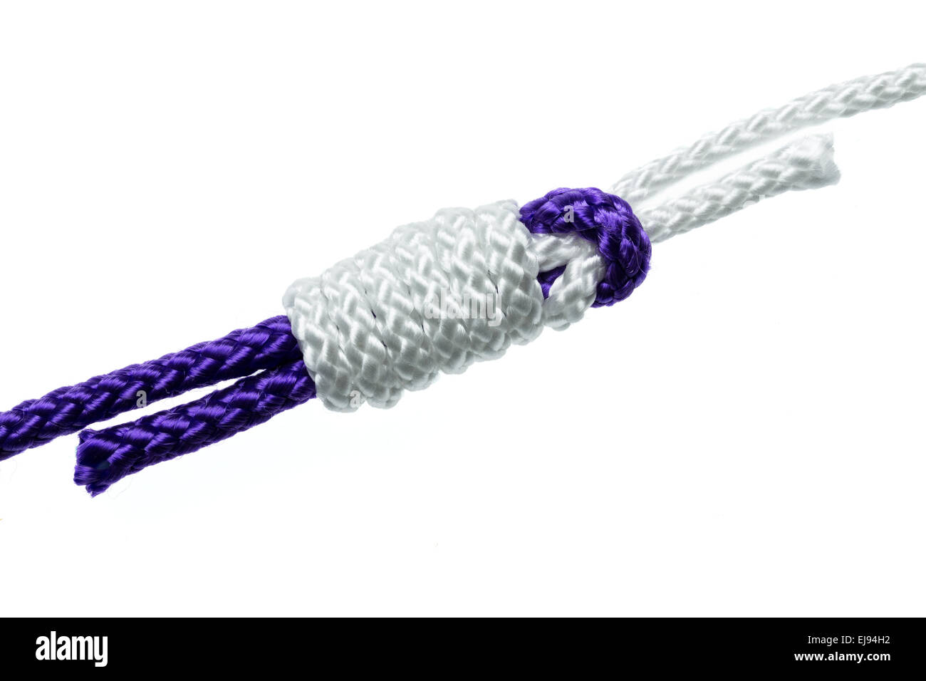 Esempio isolato Albright knot Foto Stock