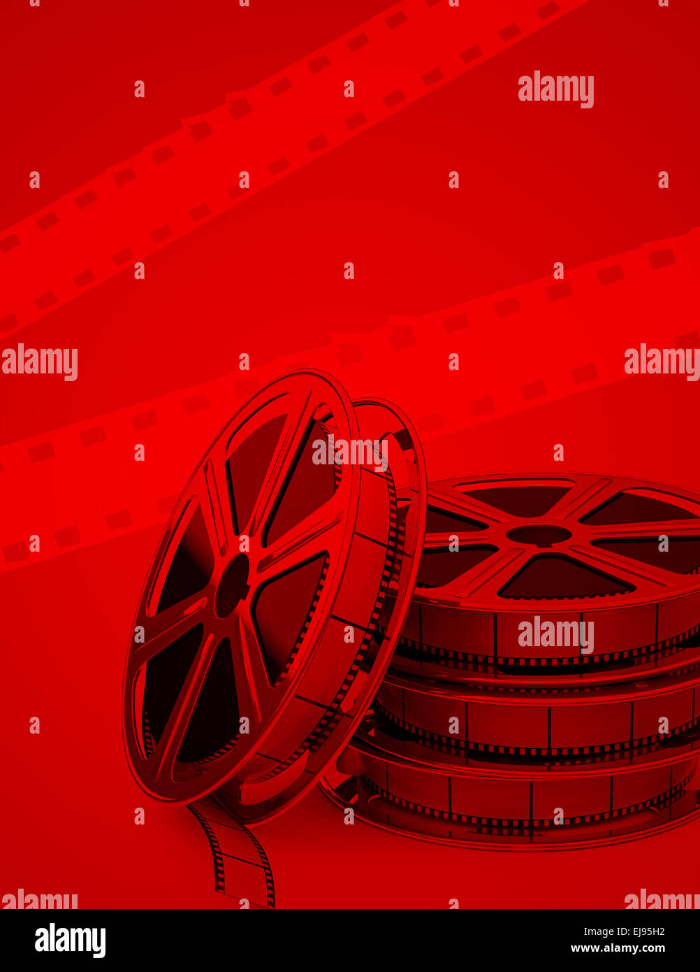 la bobina di film Foto Stock