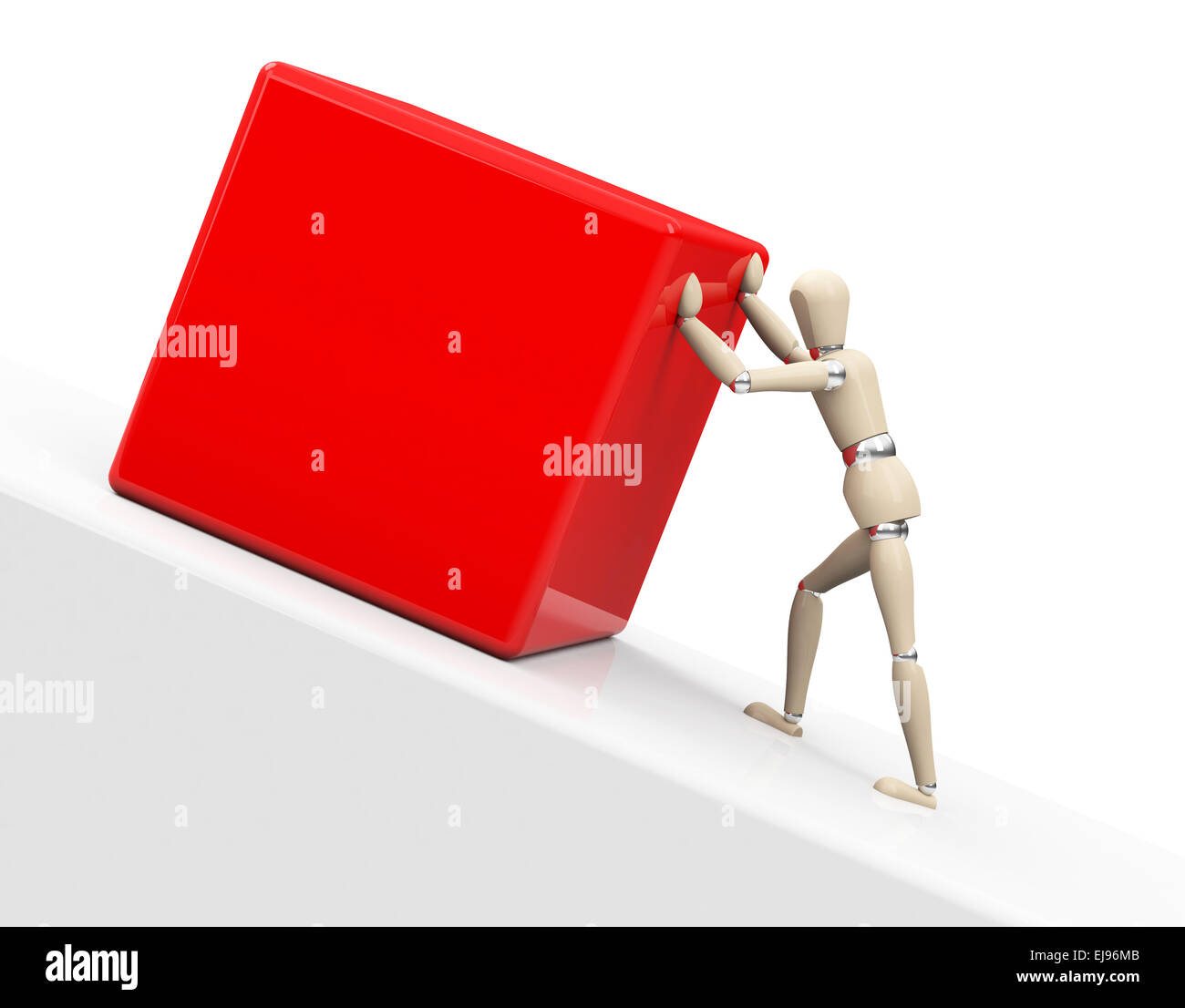 duro lavoro Foto Stock