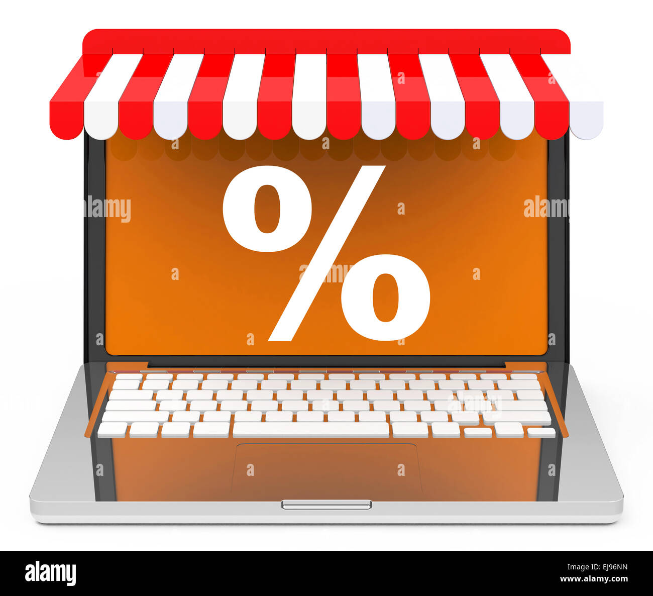 il negozio di lapotp Foto Stock