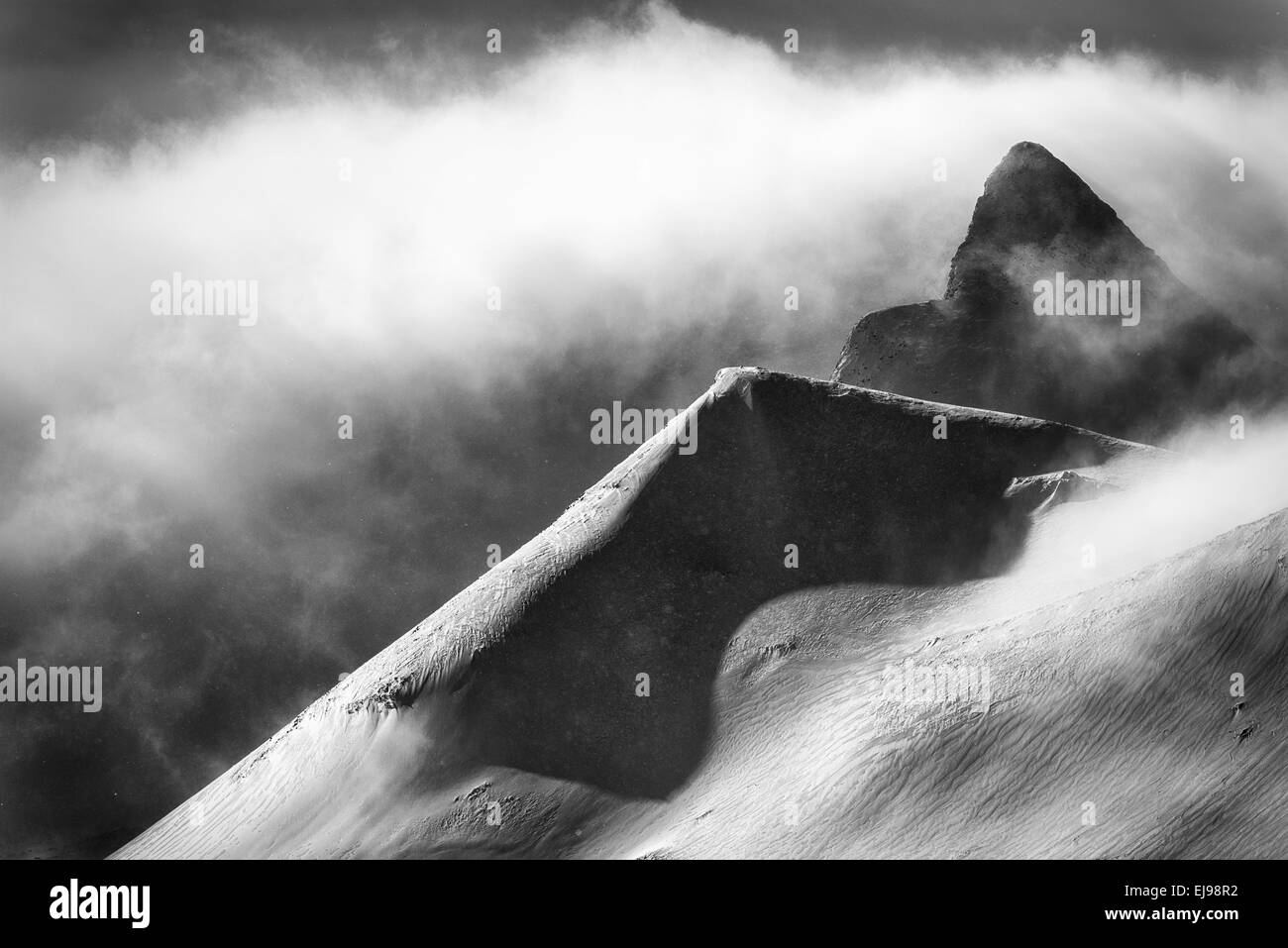 Paesaggio in Stuor Reiaddavaggi, Lapponia, Svezia Foto Stock