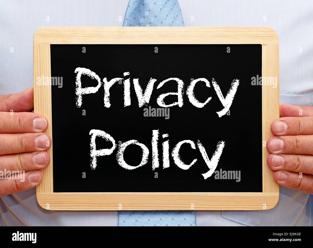 Informativa sulla privacy Foto Stock