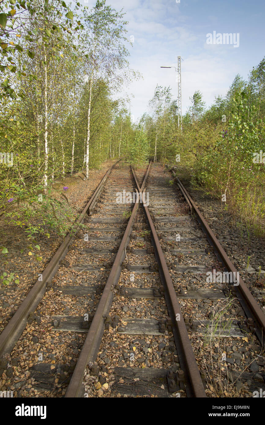 Stazione ferroviaria Chiusi-via Foto Stock