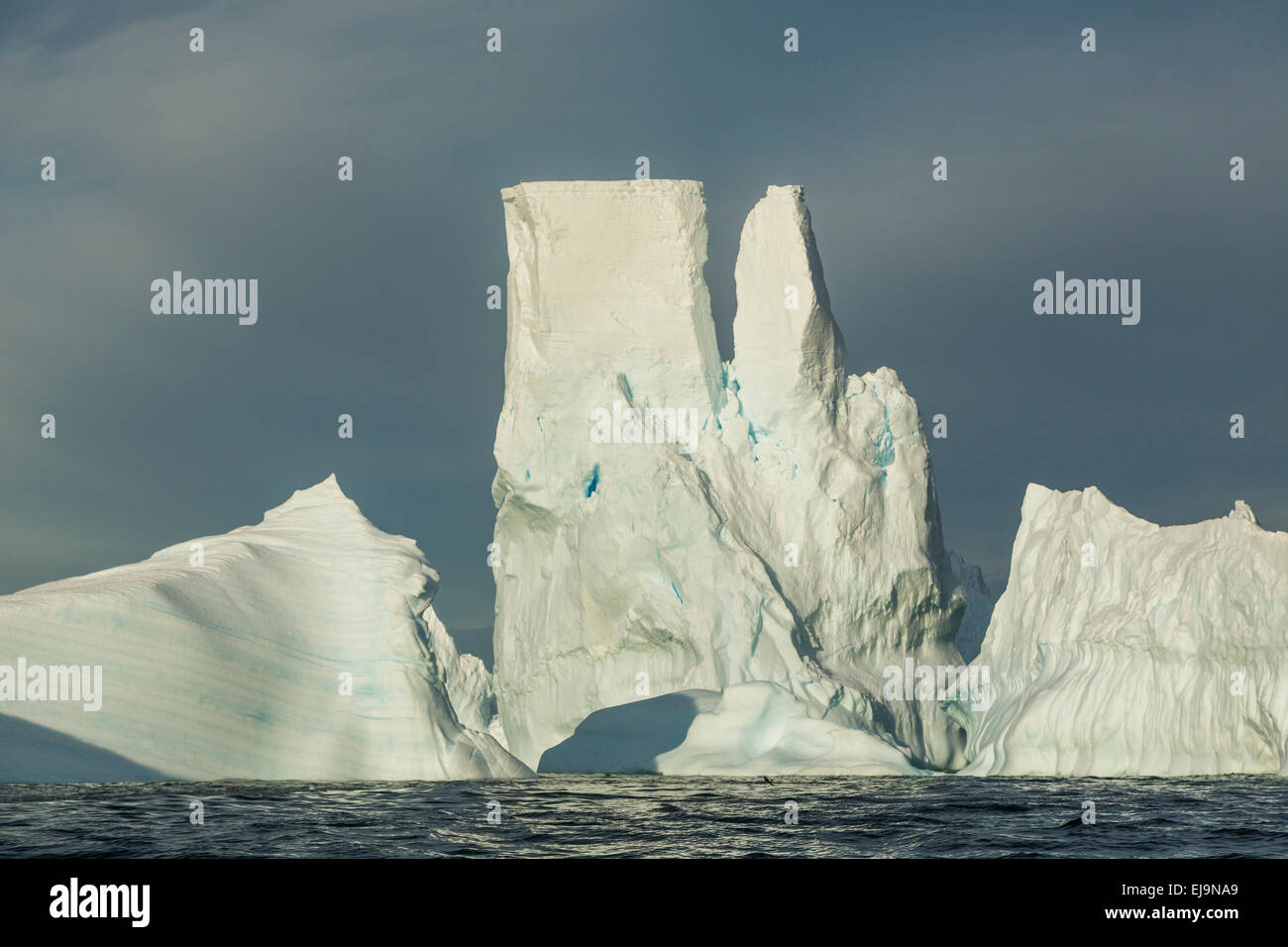 Iceberg, Pleneau Bay, Antartide Foto Stock