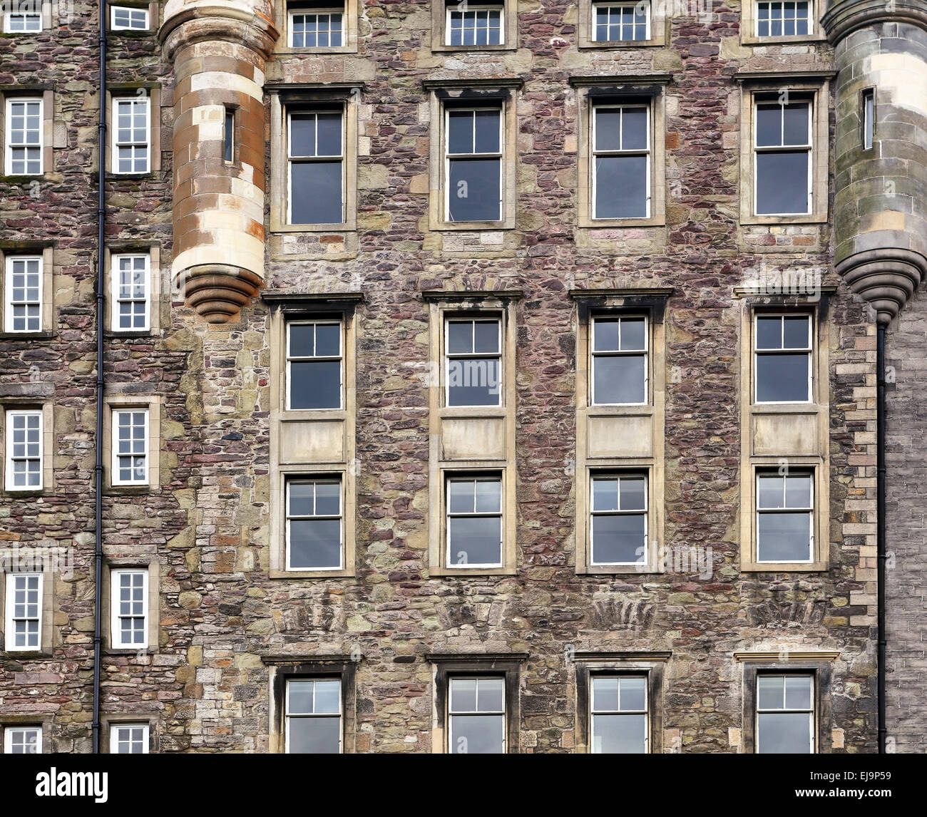 Architettura in Edinburgh Foto Stock