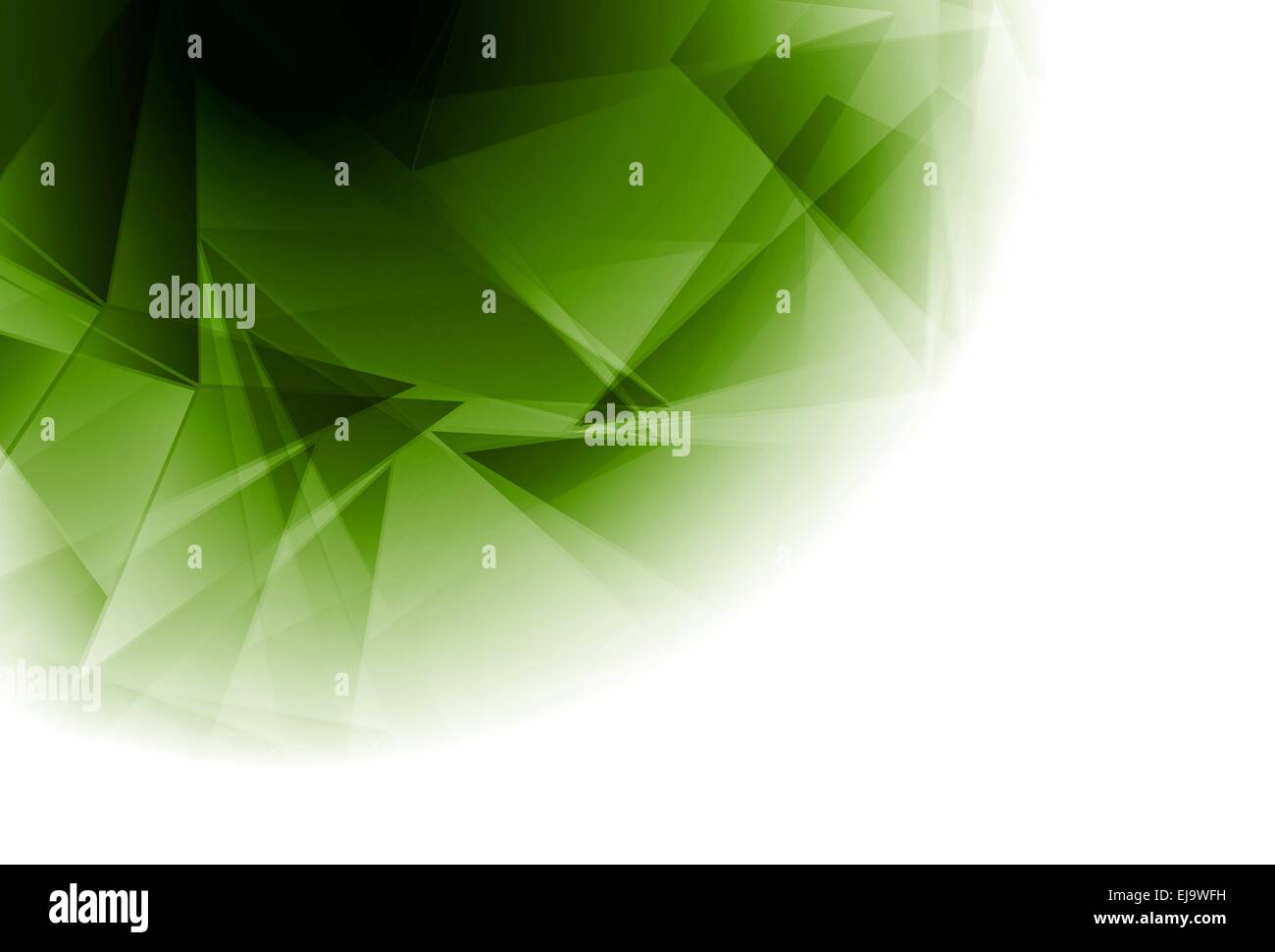 I triangoli astratta geometria Foto Stock