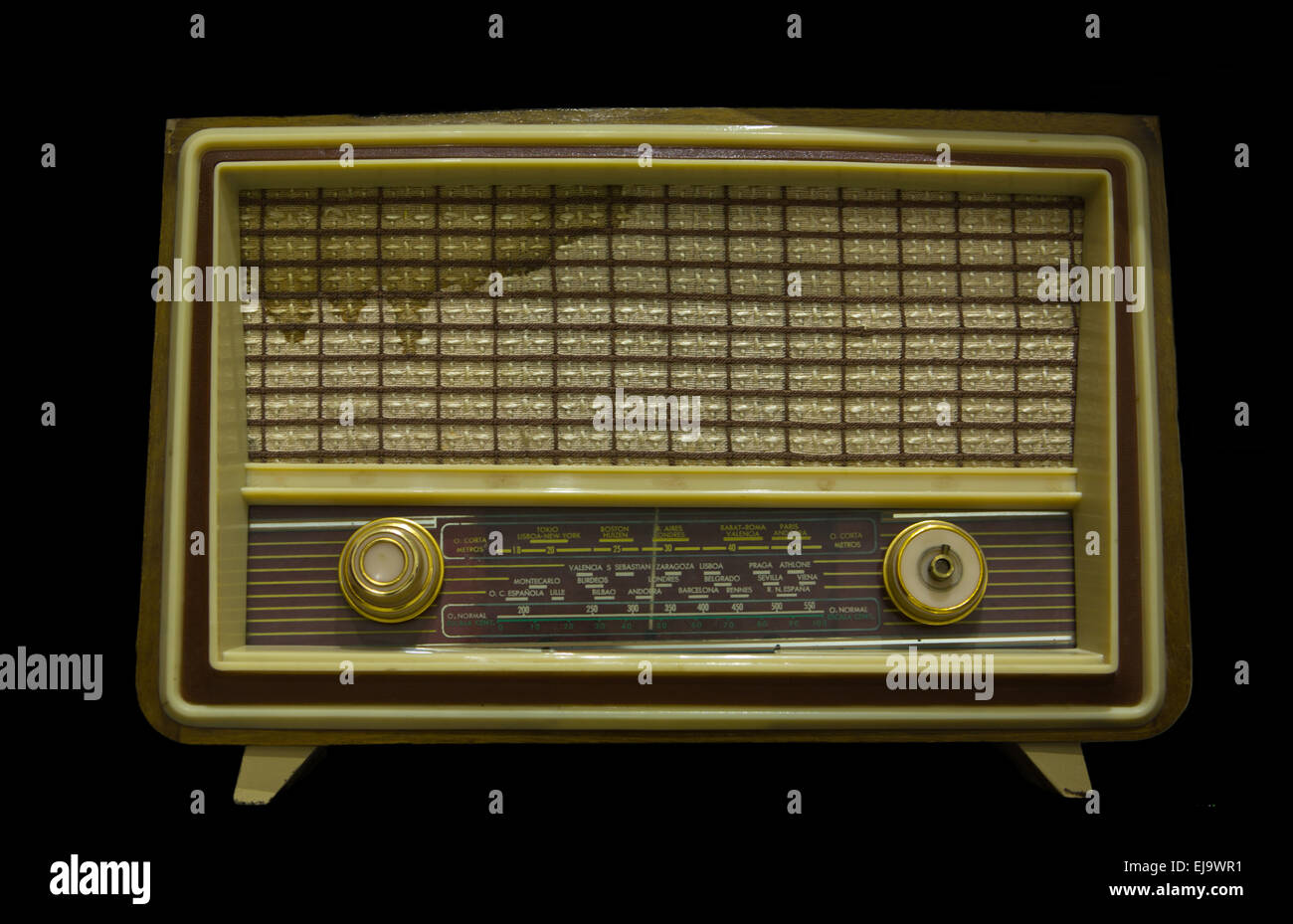 Old vintage radio from 1950 immagini e fotografie stock ad alta risoluzione  - Alamy