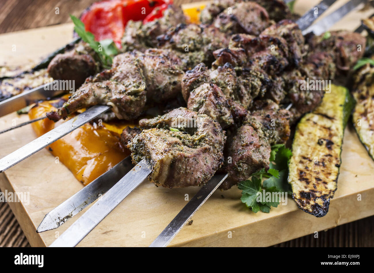 kebab di agnello Foto Stock