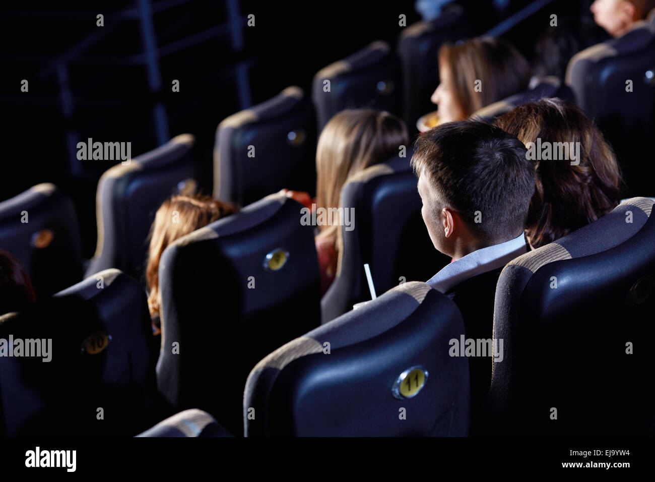 Sala cinema Foto Stock