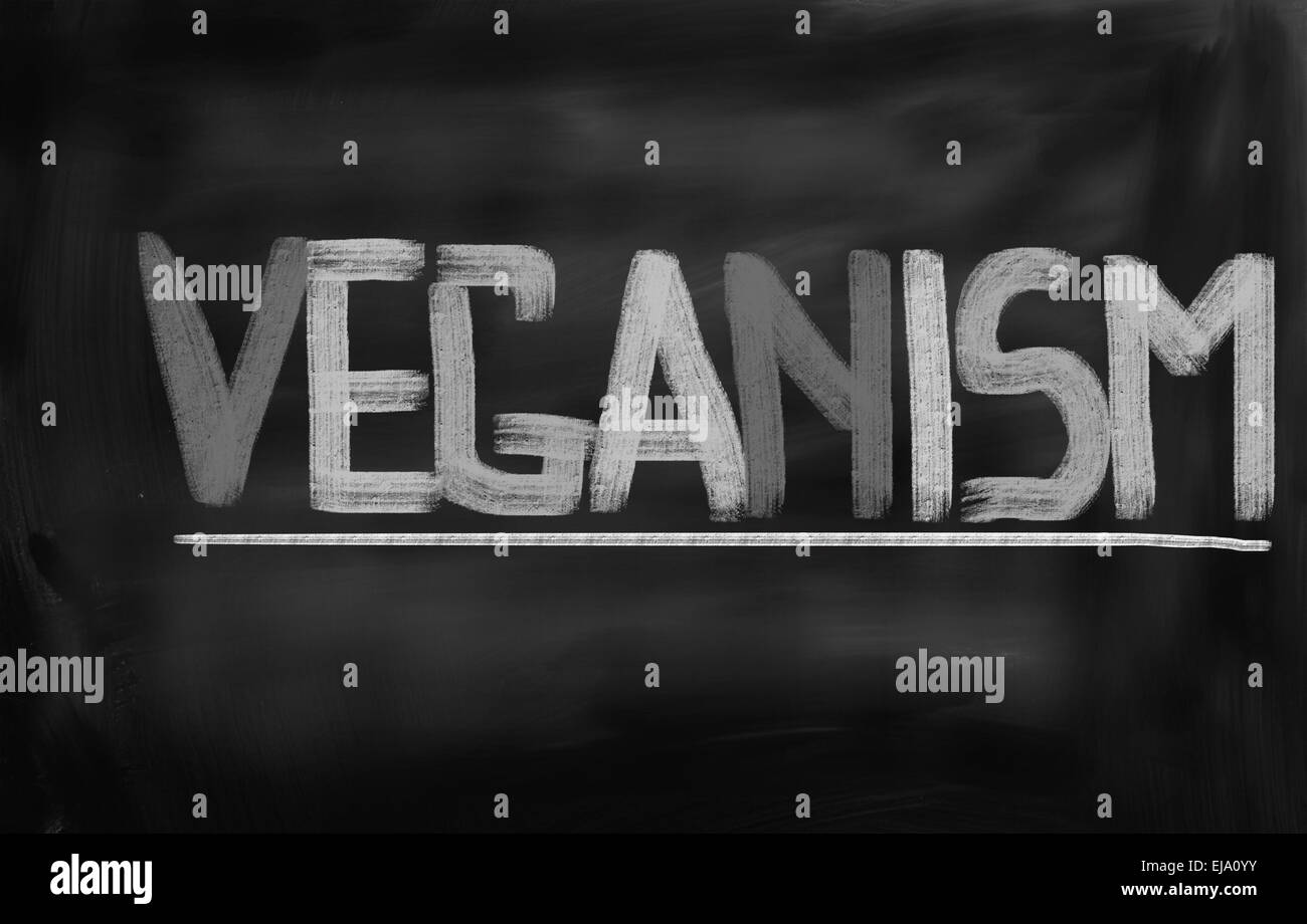 Il veganismo Concept Foto Stock