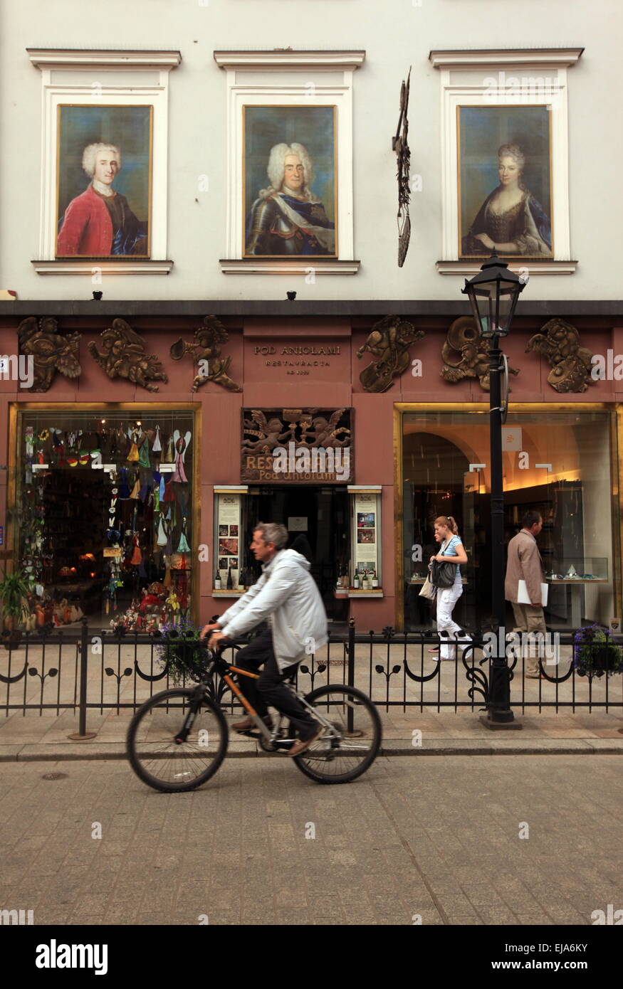 Europa Polonia Cracovia Foto Stock