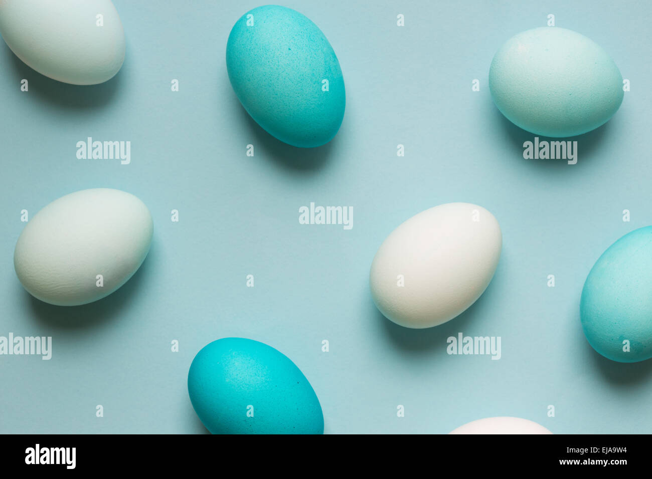 Tinti uovo di pasqua sfondo Foto Stock