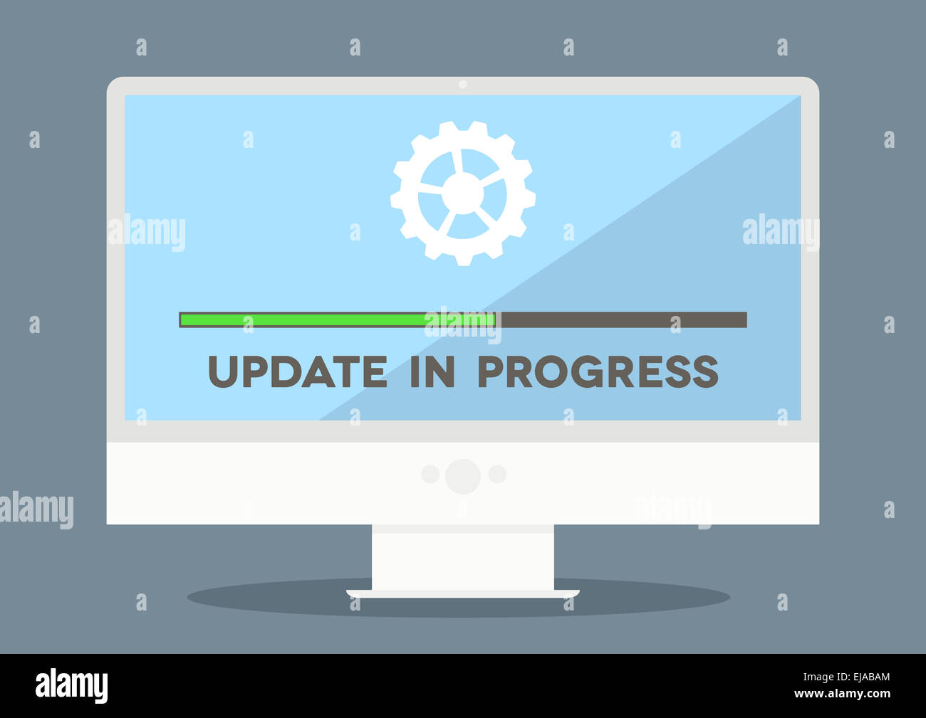 aggiornamento PC Foto Stock