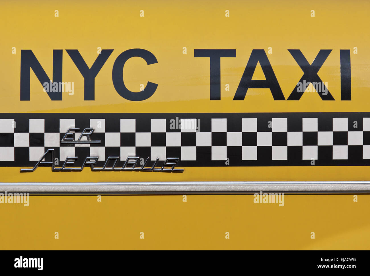 New York City Taxi Foto Stock
